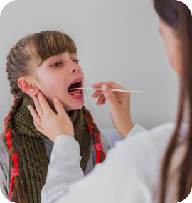 Вливання ліків в гортань