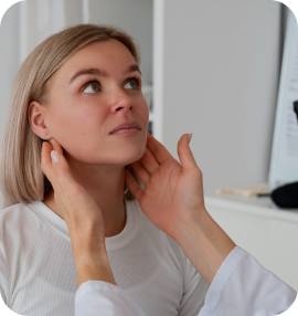 Розтин кісти мигдалика